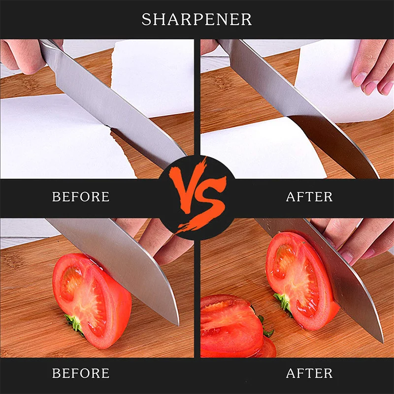 Professional 3-in-1 Ergonomic Knife Sharpener - The Urban Vogue