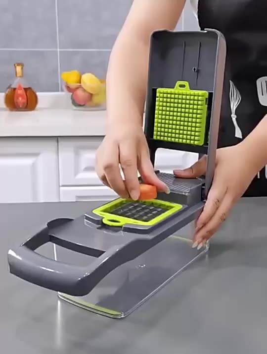 12 In 1 Manual Vegetable and Food Chopper | Vegetable Slicer - The Urban Vogue